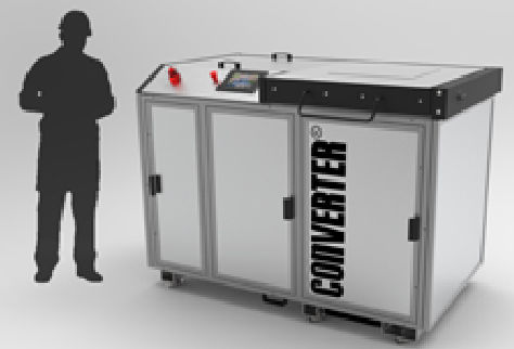 Trituratore laceratore per rifiuti compatto - MO200 - OMPECO SRL