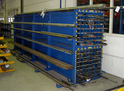 Scaffalatura a nido d'ape - RESTO - THIEL Storage and Handling Systems - per magazzino di stoccaggio / compatta / per carichi leggeri