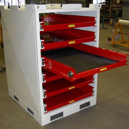 Armadio di stoccaggio - TRACO - THIEL Storage and Handling Systems - a pavimento / a cassetti / di cassette