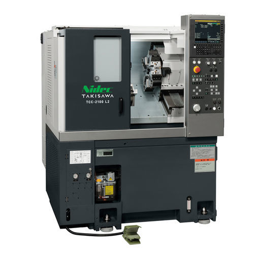 Tornio CNC - TCC-2100 - TAKISAWA - orizzontale / 12 utensili / 8 utensili
