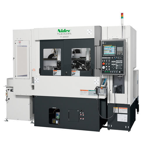 Tornio CNC - TT-500GD - TAKISAWA - orizzontale / 2 assi / a due mandrini