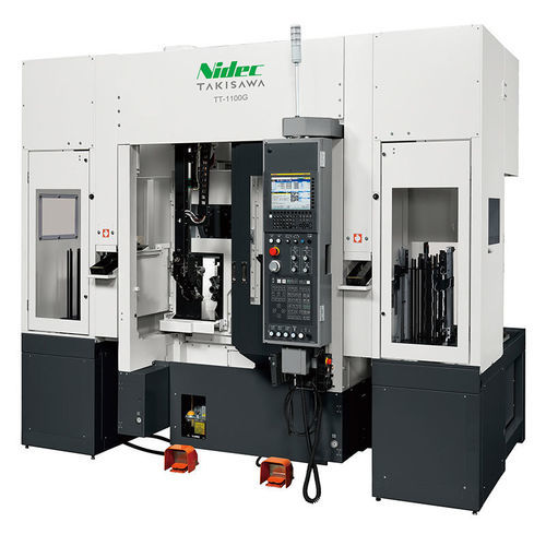 Tornio CNC - TT-1100G - TAKISAWA - orizzontale / a due mandrini / 10 utensili
