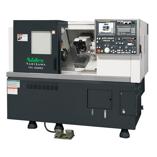 Tornio CNC - TPS-3500HⅡ - TAKISAWA - orizzontale / compatto