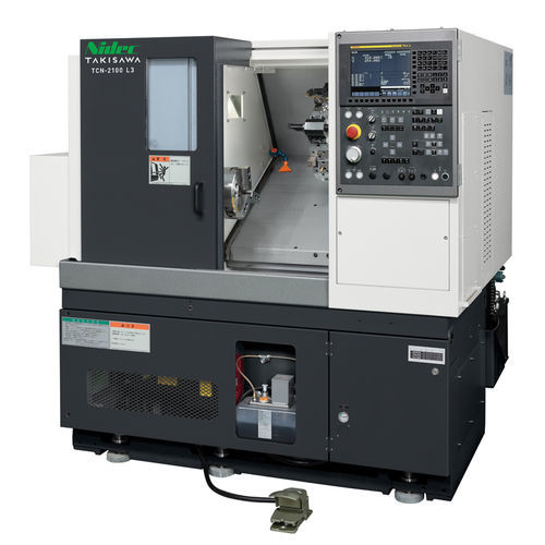 Tornio CNC - TCN-2100 - TAKISAWA - orizzontale / 12 utensili / 8 utensili