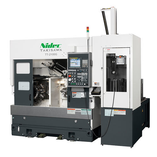 Tornio CNC - TT-2100G - TAKISAWA - orizzontale / 2 assi / a base piana