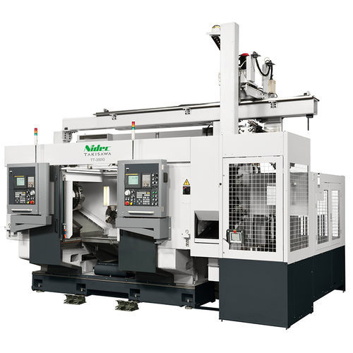 Tornio CNC - TT-350G - TAKISAWA - orizzontale / 2 assi / a due mandrini
