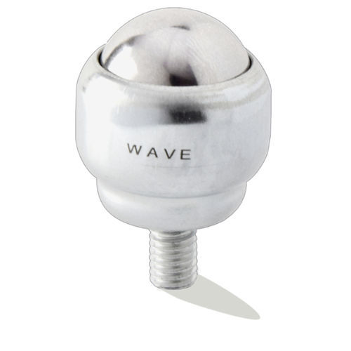 Sfera portante in acciaio - KU-19 T - WAVE - con perno filettato