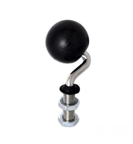 Sfera portante polimerica - KS-50 GL - WAVE - in acciaio / con perno filettato
