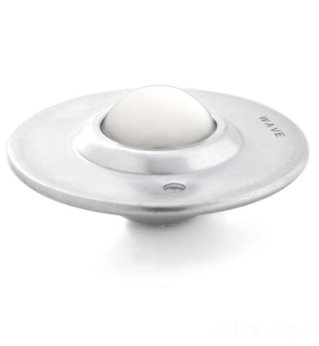 Sfera portante in acciaio - KU-25 BP - WAVE - in POM / a collarino