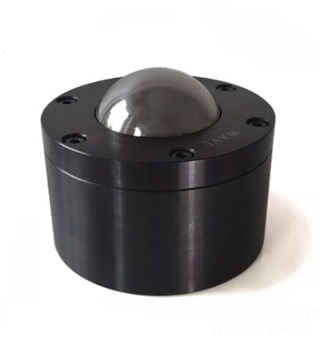 Sfera portante in acciaio - KP-76 - WAVE - a zoccolo cilindrico / a flangia