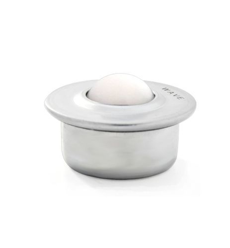 Sfera portante in POM - KU-15 P - WAVE - in acciaio / in plastica / a collarino