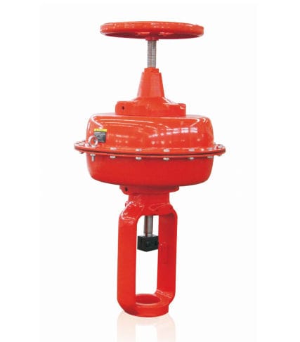 Attuatore per valvola pneumatico - 957/967 - Suzhou Delan Energy Science & Technology Co.,Ltd - lineare / a membrana / a effetto semplice