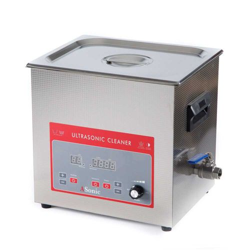 Lavatrice ad ultrasuoni in acciaio inossidabile - PRO-100SP-40KHZ - ASONIC d.o.o. - con timer / benchtop / per l'industria farmaceutica