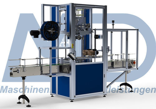 Sistema di trasporto per bombola di gas - MD Maschinenbau & Dienstleistungen GmbH - per manicotto / per raffreddatore a vortice / per guaine termoretraibili