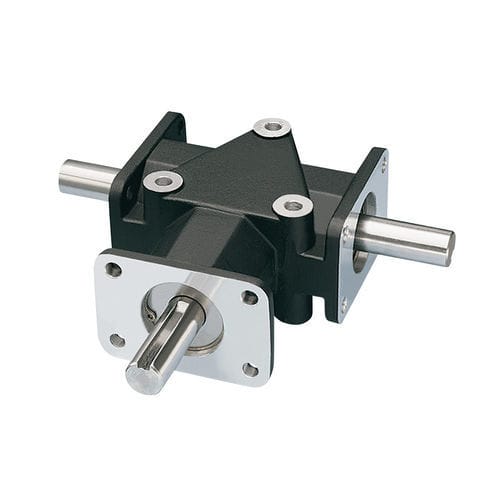 Rinvio angolare a coppia conica - Crown Right Angle Gearbox - ZERO-MAX Europe - con coppia spiroconica / ad assi ortogonali / con albero passante