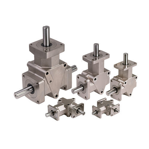 Riduttore a coppia conica - Crown Right Angle Gearbox IP65 - ZERO-MAX Europe - ad assi ortogonali / ad albero pieno / ad asse scanalato