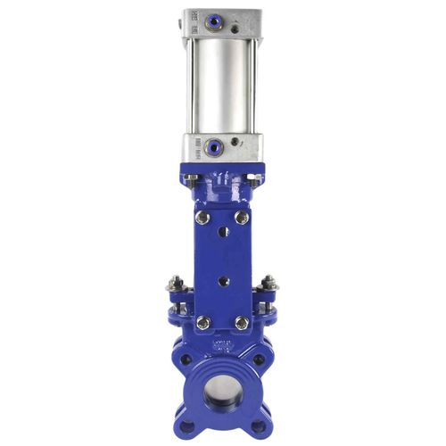Valvola a ghigliottina - D040-03108 - SIMPLE VALVE, S.L. - a comando pneumatico / di arresto / per acque reflue