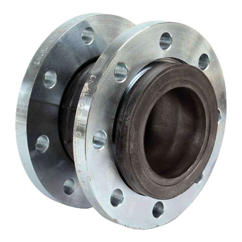 Compensatore di dilatazione in gomma - D140-01091 - SIMPLE VALVE, S.L. - rotondo / con flangia / assiale