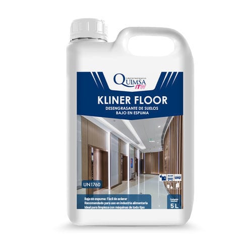 Sgrassatore schiumogeno - KLINER FLOOR - Quimsa ITW - per pezzo metallico / di pulizia