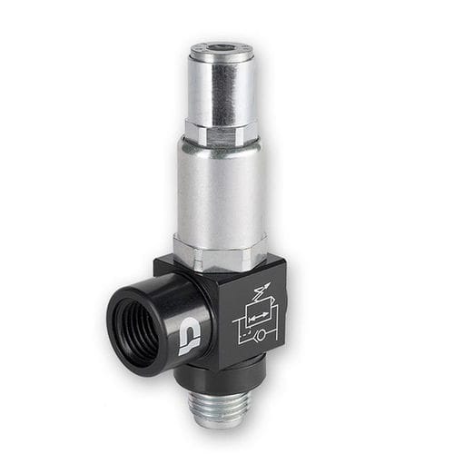 Regolatore di pressione per aria compressa - 300-153-0052 - nass magnet GmbH - a membrana / monostadio / in ottone nichelato