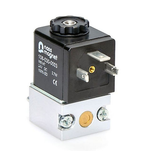 Elettrovalvola ad effetto diretto - System 8 - nass magnet GmbH - a 3/2 vie / normalmente aperta / normalmente chiusa