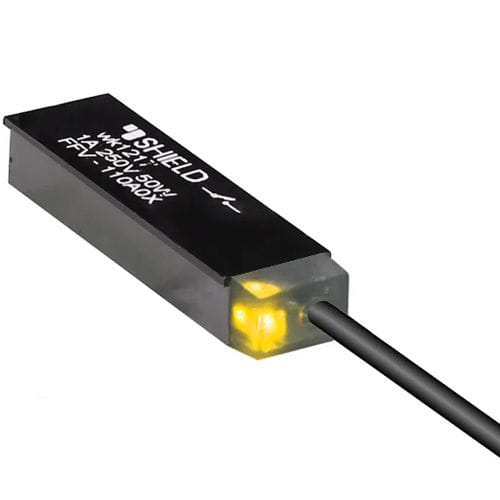 Interruttore di prossimità magnetico - FFV - PONY SRL - rettangolare / con sorgente di luce LED