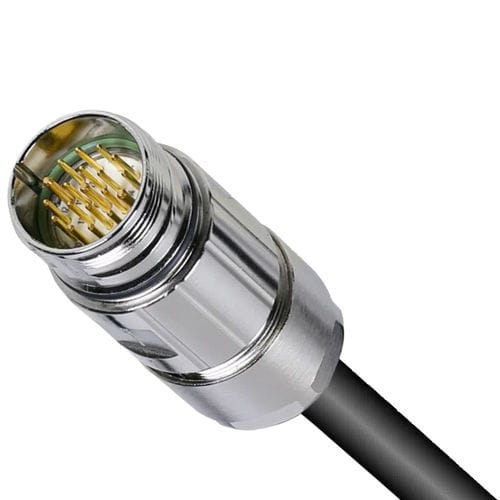 Connettore di dati - HEJM - PONY SRL - rotondo / M23 / multipolare
