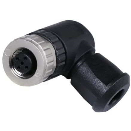 Connettore di alimentazione elettrica - RDKF - PONY SRL - rotondo / a vite / M12