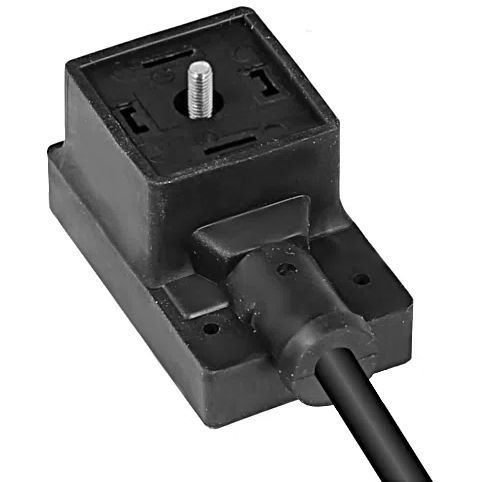 Connettore per elettovalvola - CA - PONY SRL - di alimentazione elettrica / modellato su pezzo modello / quadrato