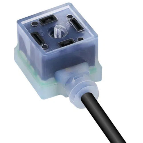 Connettore per elettovalvola - CA  - PONY SRL - di alimentazione elettrica / modellato su pezzo modello / quadrato