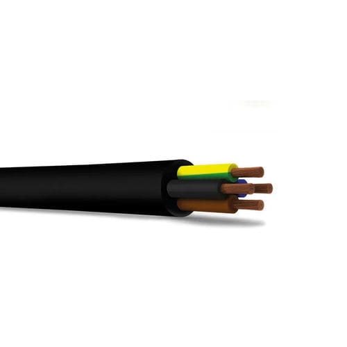 Cavo elettrico di alimentazione - H03VV-F - PONY SRL - isolato / in rame / 4 conduttori