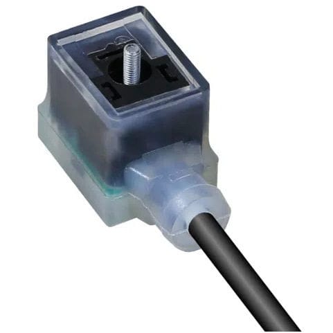 Connettore per elettovalvola - CF  - PONY SRL - di alimentazione elettrica / modellato su pezzo modello / rettangolare