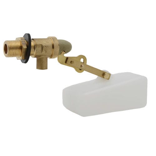 Valvola a sfera flottante - 8ADBL3 - PVA Schwimmerventile GmbH - a galleggiante / per acqua / in ottone nichelato