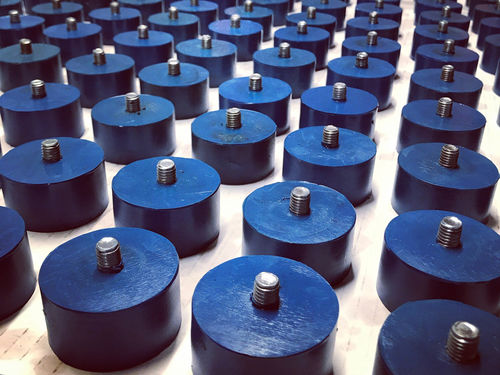 Supporto antivibrazione con anelli ammortizzatori - Savior Products, Inc. - cilindrico / per batterie di automobile