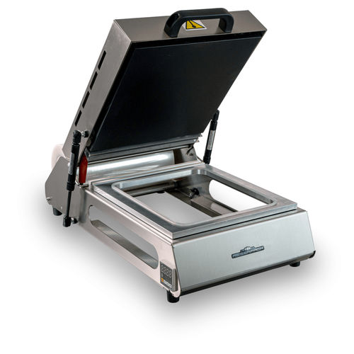Opercolatrice manuale - RP-RA300 - RECANVIS I SERVEIS 3.0 SL - per l'industria agroalimentare / per vaschette / compatta