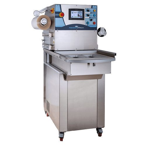 Opercolatrice rotativa - RPS 430RT - RECANVIS I SERVEIS 3.0 SL - semiautomatica / per l'industria agroalimentare / per confezionamento in atmosfera modificata