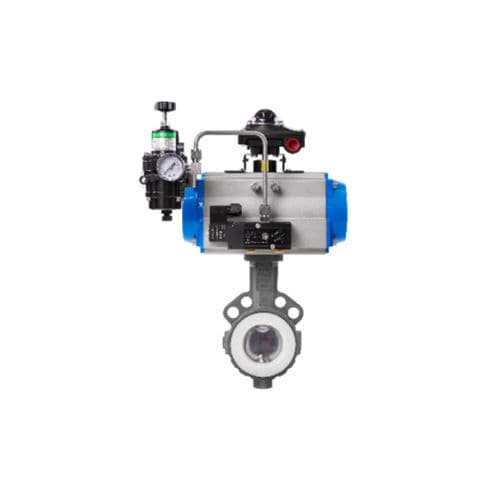 Valvola a farfalla - A780 - Hollysys - elettrica / a sede / di piccole dimensioni