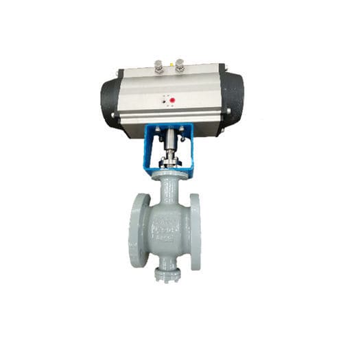 Valvola a sfera - A450-V - Hollysys - pneumatica / di regolazione / a sede