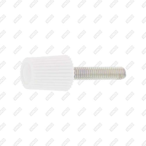 Manopola filettata - C0-2H10 - Sunco Industries - zigrinata / cilindrica
