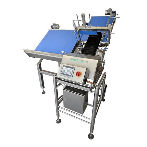 Disimpilatore per vaschette - S01-S03 - Affeldt Fördertechnik GmbH - per pannelli / per l'industria agroalimentare / controllato da PLC