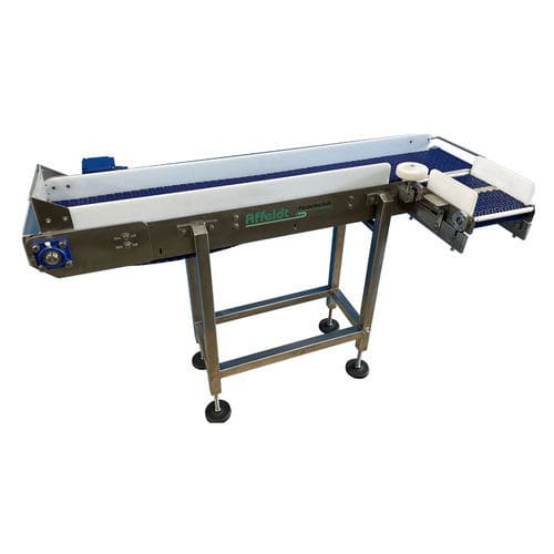 Trasportatore a nastro - Affeldt Fördertechnik GmbH - da trasporto / per l'industria agroalimentare / in acciaio inossidabile