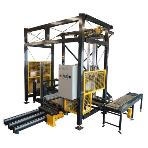 Pallettizzatore con impilatrice - P-8iK - Affeldt Fördertechnik GmbH - per sacchi / per cartoni / per cartoni