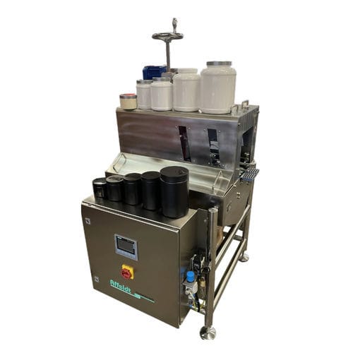 Tunnel per pulizia mediante rotazione / agitazione - TSC - Affeldt Fördertechnik GmbH - a secco / automatico / per etichettaggio