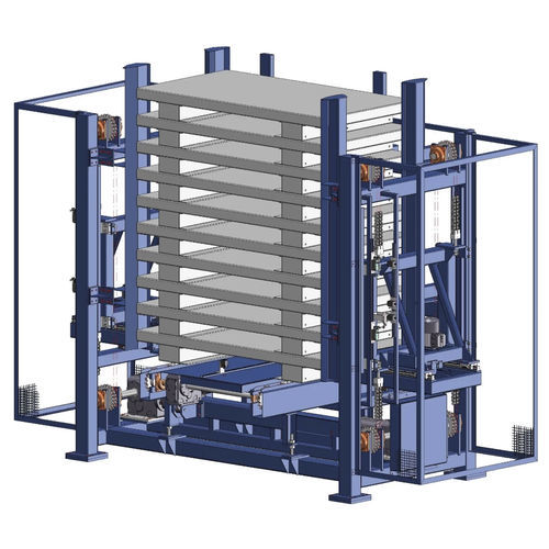 Impilatore disimpilatore di pallets - Wasser Schnitt, S.L. - completamente automatico