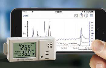 Data logger senza fili - HLX1101 - Digitron Italia srl - di temperatura / di umidità relativa / di punto di rugiada