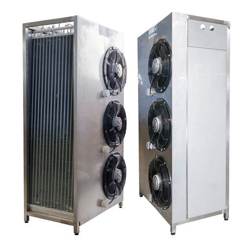 Aero-evaporatore per congelazione - T series  - SEREVA - verticale / per alimenti / CO2