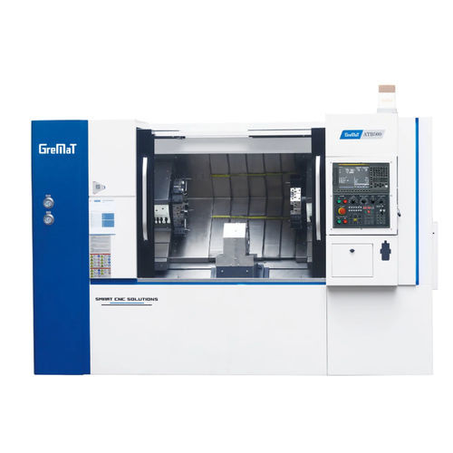 Centro di tornitura CNC - ATB500  - Nanjing Genvan Intelligent Equipment Co. Ltd. - 2 assi / con bancale inclinato / 12 utensili