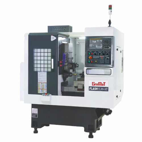 Centro di tornitura CNC - FL300-MT - Nanjing Genvan Intelligent Equipment Co. Ltd. - 2 assi / A2-5 / 10 utensili