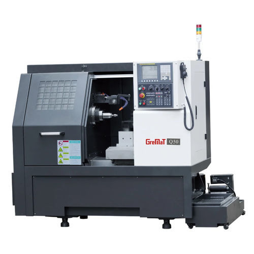 Centro di tornitura CNC - Q50 - Nanjing Genvan Intelligent Equipment Co. Ltd. - 2 assi / A2-5 / a doppia torre