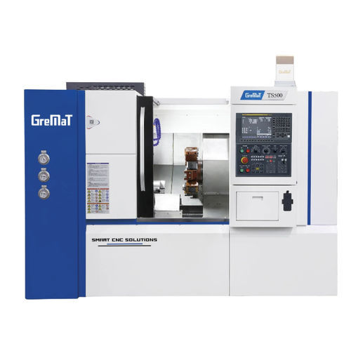 Centro di tornitura CNC - TS500 - Nanjing Genvan Intelligent Equipment Co. Ltd. - 2 assi / A2-6 / VDI 30